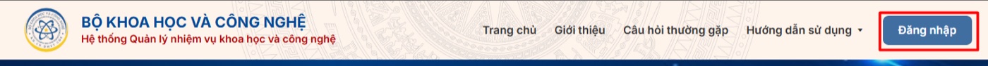 Thanh menu hệ thống